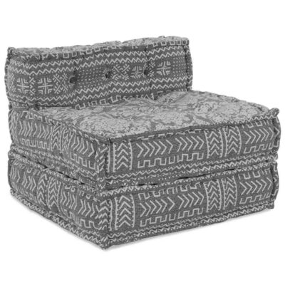 Modulsofa Lysegrå Stof