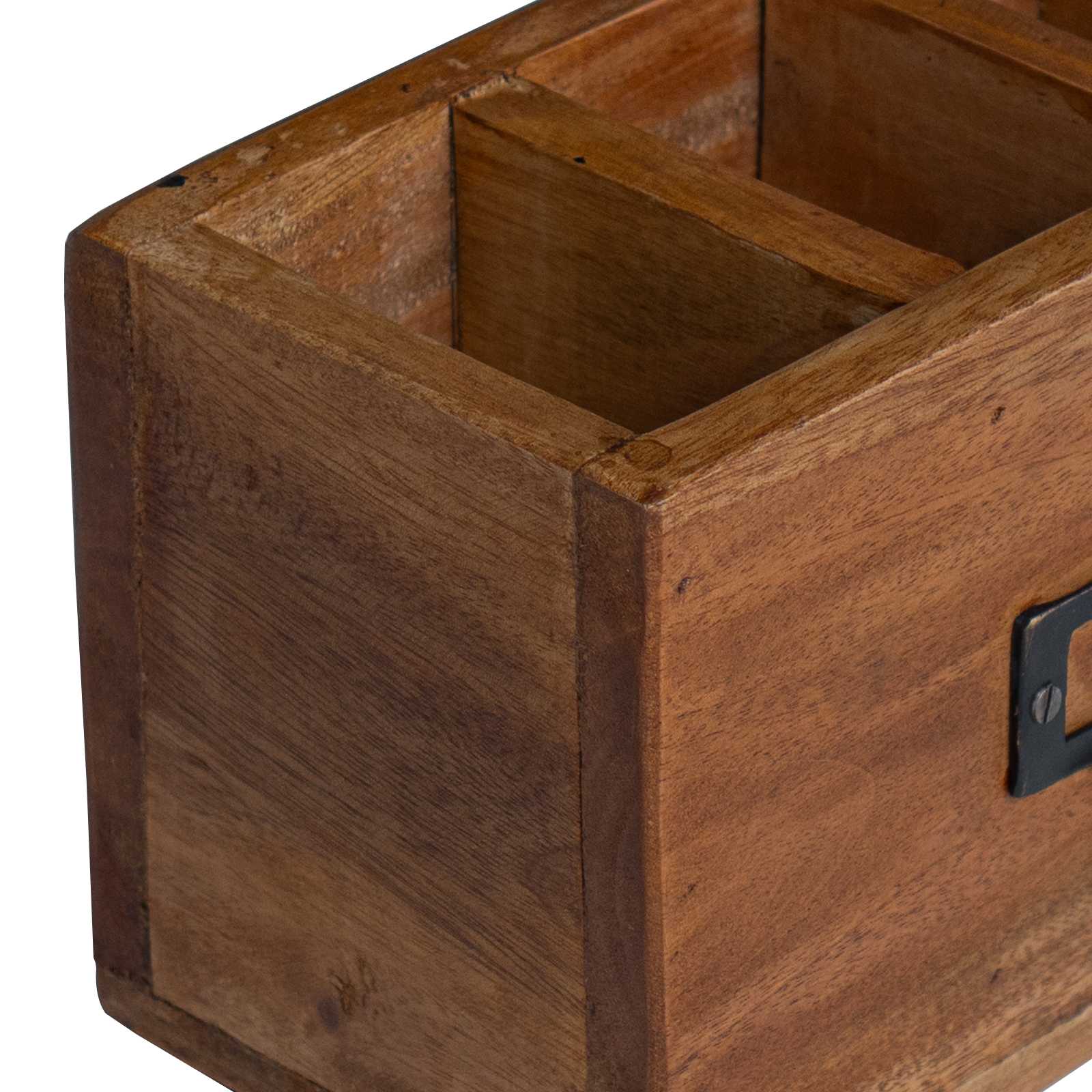 18 X 10 X 12 Cm Massiv Mahogni kasse - Billede 9