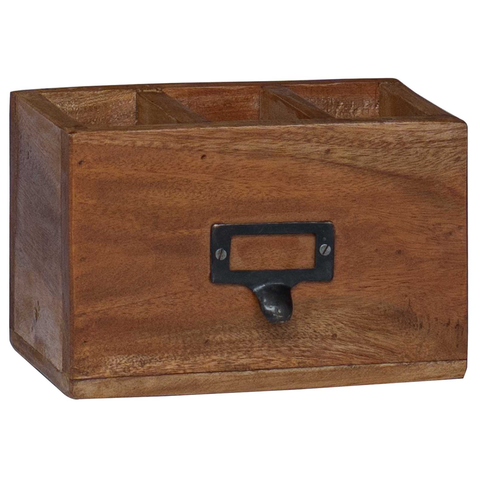 18 X 10 X 12 Cm Massiv Mahogni kasse - Billede 4