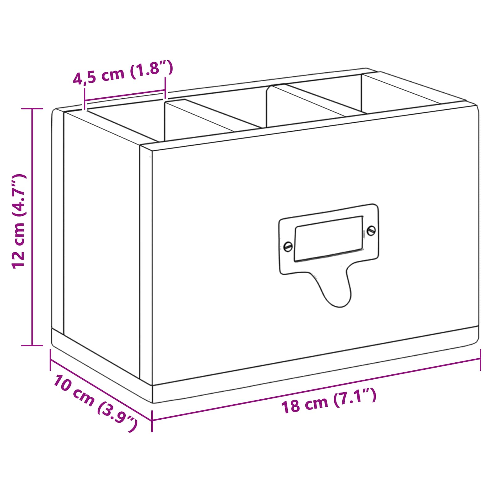 18 X 10 X 12 Cm Massiv Mahogni kasse - Billede 11